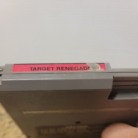 TARGET RENEGADE - Nintendo Nes 1985 Authentic ORIGINAL 