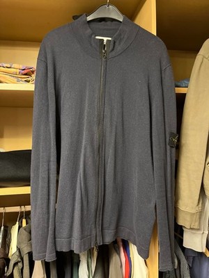 Stone Island Strickjacke 3xl xxxl p2p 62cm Original Zipper