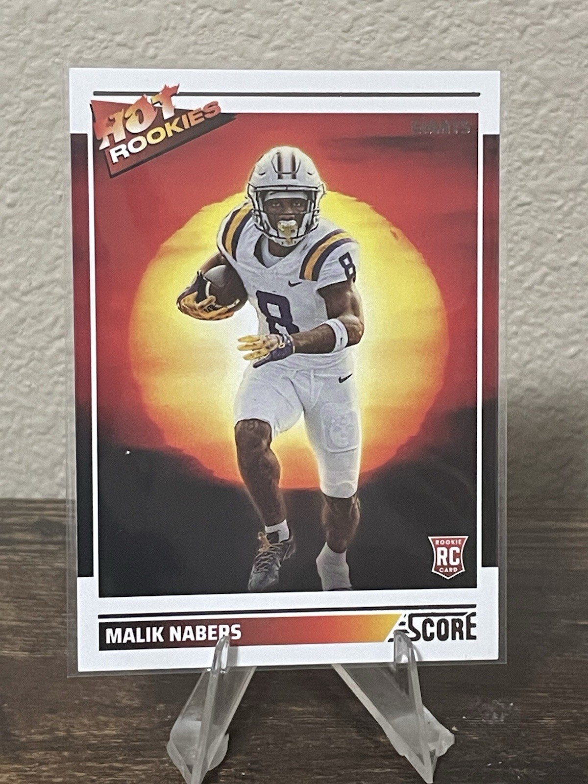 2024 Score - Hot Rookies Malik Nabers #6 (RC)