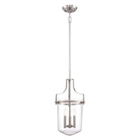 Vintage HäNgeleuchte Alonso In Nickel 3-Flmg Verstellbar Ø33Cm Esszimmer Lampe