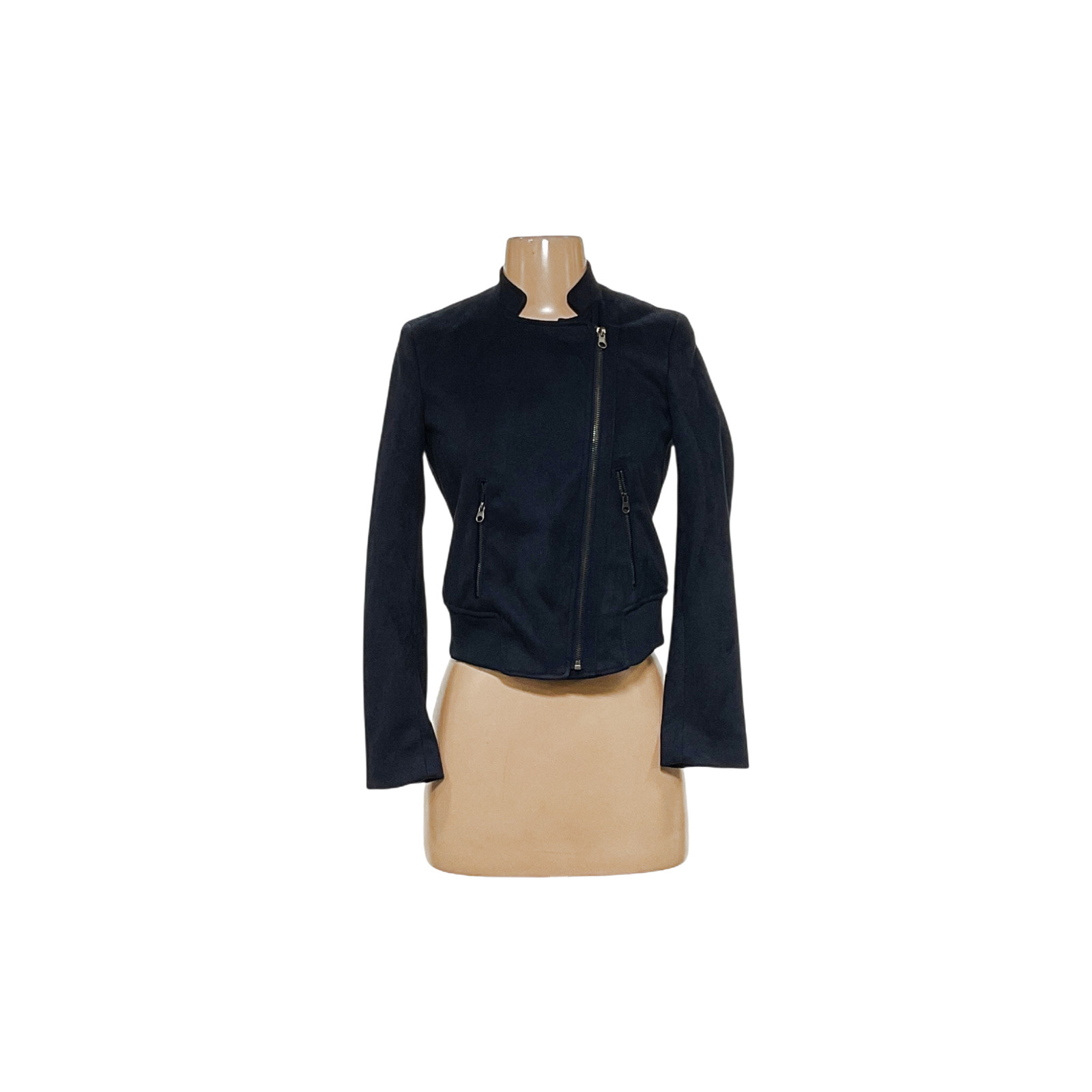 Banana Republic Blue Basic Jacket XXS Petite - image 1