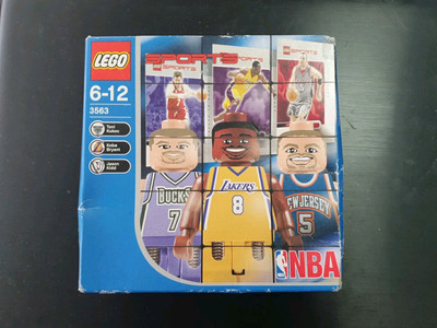 Kobe Bryant Lego Toni Kukoc Jason Kidd Vintage RAR 
