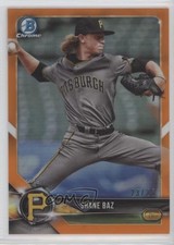 2018 Bowman Chrome Prospects Orange Refractor 23/25 Shane Baz #BCP201 10yr