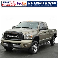 Us Stock Gloss Black Front Upper Grille Fit For Dodge Ram 1500 2006-2008 W Led Us Stock Gloss Black Front Upper Grille Fit For Dodge Ram 1500 2006-2008 W Led