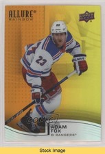 2021-22 Upper Deck Allure Rainbow Orange Yellow Adam Fox #R-72 READ 8vd