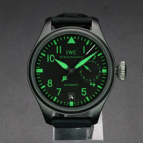 IWC Big Pilot Top Gun W501903 49MM Ceramic Black Dial Full Set WARRANTY