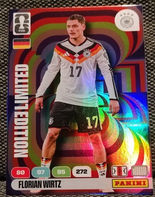 ラ*ー様 ヴィルツ WIRTZ ドイツ　オーセン　長袖 ワールドカップ2026パ Wirtz Germany XXL Limited Edition Panini World Cup 2026 | eBay