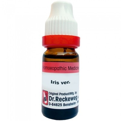 Dr. Reckeweg Iris Ver 6CH 30CH 200CH 1M 10M CM Dilution 11ml FREE SHIPPING
