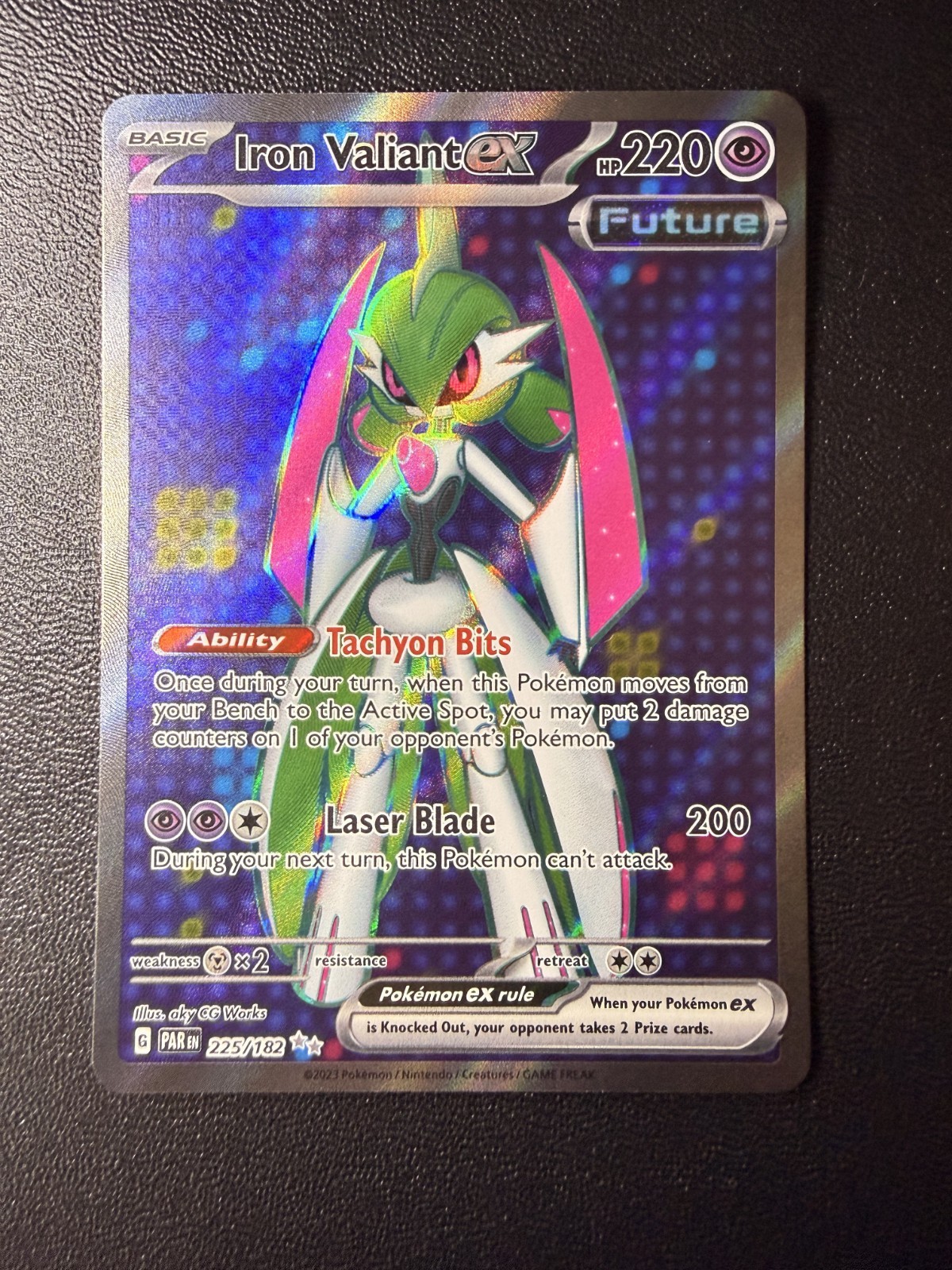 Iron Valiant ex - 225/182 - SV04: Paradox Rift (PAR) - NM