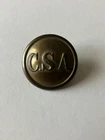 CIVIL WAR Confederate General Service Coat Button CS81, Superior Quality On Back