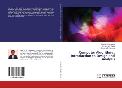 Vishwajit K. Barbudhe (u. a.) | Computer Algorithms, Introduction to Design...