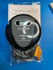 Insignia NS-P4112 Portable CD Player 60 sec Anti-Shock Tested With Headphones