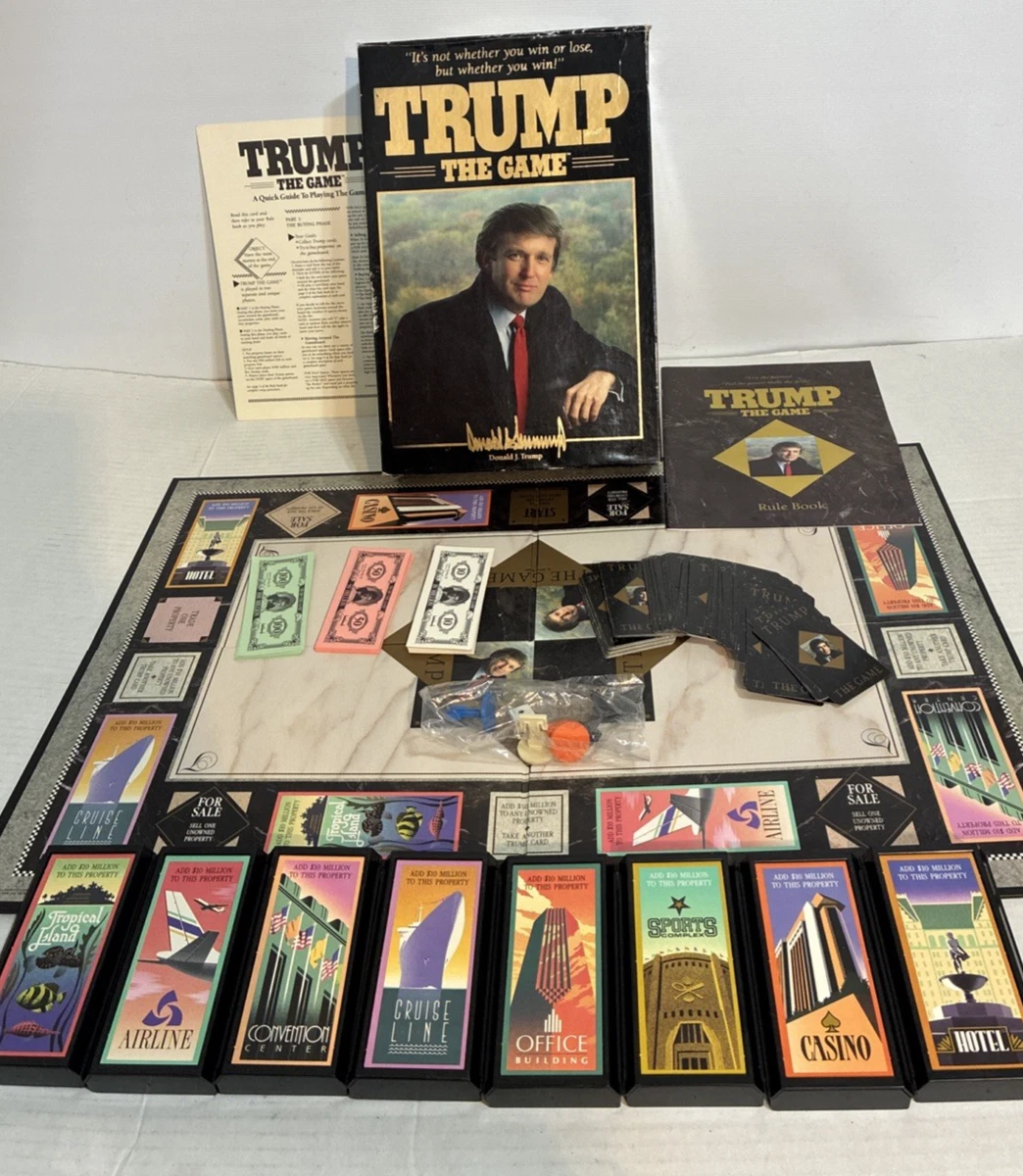 Trump: The Game 12-16 Years Contemporary Manufacture Game Boards