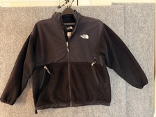 The North Face Youth L Black Denali Fleece Full Zip Jacket