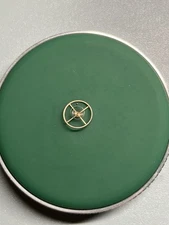 Omega 550-1327 Balance Complete, Intact Staff But Warped Hairspring