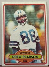 Drew Pearson 1980 Topps #250    F12