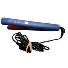 Biosilk 1" Tourmaline Ceramic Flat Iron Hair Styler BST1001 180º-400ºF