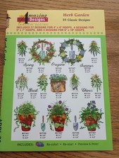 Amazing Designs Machine Embroidery CD Herb Garden ADBL-20