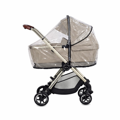 Regenschutz für die Verwendung mit der Silver Cross Düne, Made in UK. Supersoft PVC
