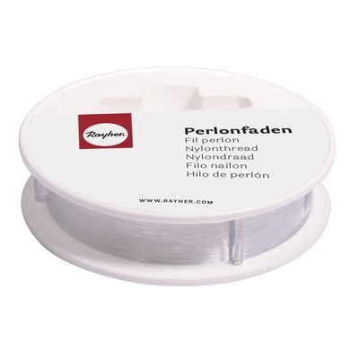 RAYHER 8923300 Clear Nylon Thread 0.15 mm Ã ¸, Reiãÿ 1kg, HÃ ¤ ngela