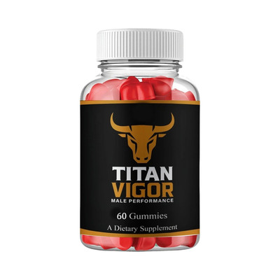 Titan Vigor Gummies for Men - TitanVigor Male Performance - 60 Gummies
