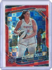 Stefanie Dolson Washington Mystics 2025 Panini WNBA Prizm Pandora Red /199