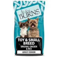 Burns Original Toy & Small Breed Adult & Senior (Chicken & Rice) 6kg 5.92 per kilo