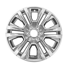 Metallic Polished 12 Spoke 20 x 9 Refurbished Wheel