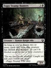 MTG Magic the Gathering Foggy Swamp Hunters C0101 English