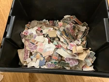 india huge lot 1.1kg QV AND KINGS ON PAPER SOME BUNDLES STATES