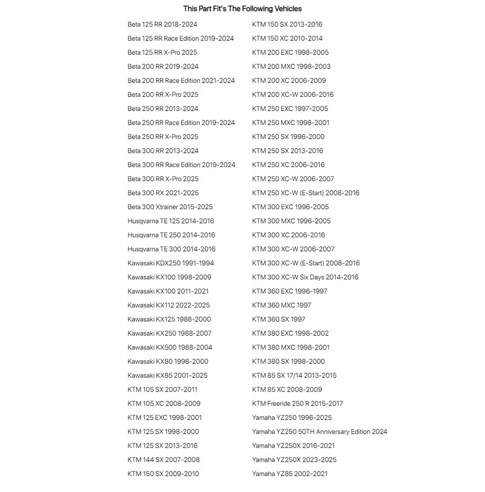 Kit de tornillos de ajuste de carburador Tusk negro para KTM Freeride 250 R 2015-2017 Foto 3 de 4