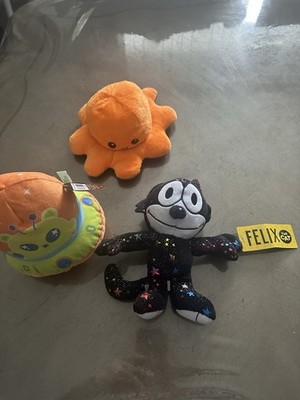 Felix The Cat Plush Soft Toy And Two Additional Soft Toys