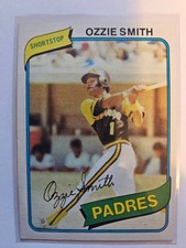1980 TOPPS OZZIE SMITH #393 EX/MT