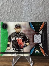 2017 TOPPS TRIBUTE ICHIRO SUZUKI CERTIFIED RELIC GREEN #/99 #TR-I