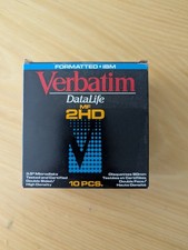 Verbatim DataLife Colors MF2HD 3.5" 1.44MB Floppy Discs 8 Pack