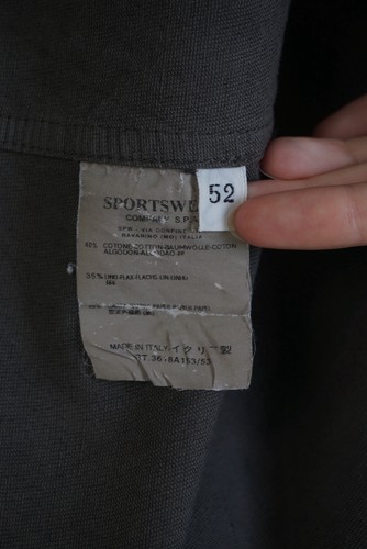 CP Company Grey Blazer Jacket 52 Cotton-Linen Blend Made in Italy Garment Dyed - Picture 13 of 15