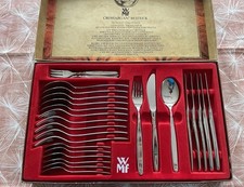 WMF Besteckkasten ROM 30-teilig für 6 Personen Cromargan Top Zustand