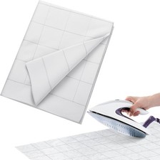 Fusible Interfacing 2.5x2.5 Inch Grid Iron On Lightweight 16 Inch x 10 Yd