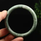 59mm Grade A 100% Natural Green Jade Bracelet Bangle Chinese Guizhou Jade RK7865