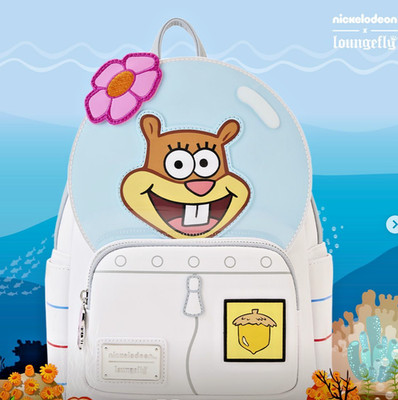 Loungefly Nickelodeon SpongeBob Pineapple House Backpack Gary Patrick Sandy NWT