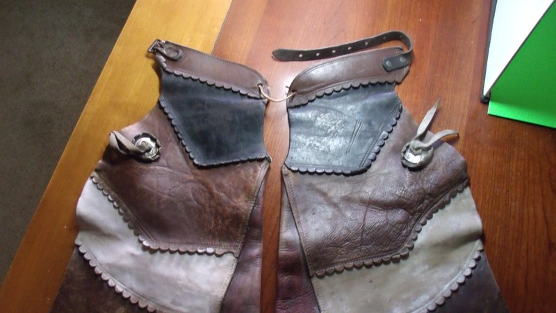 Authentic Antique Western Cowboy Chaps –