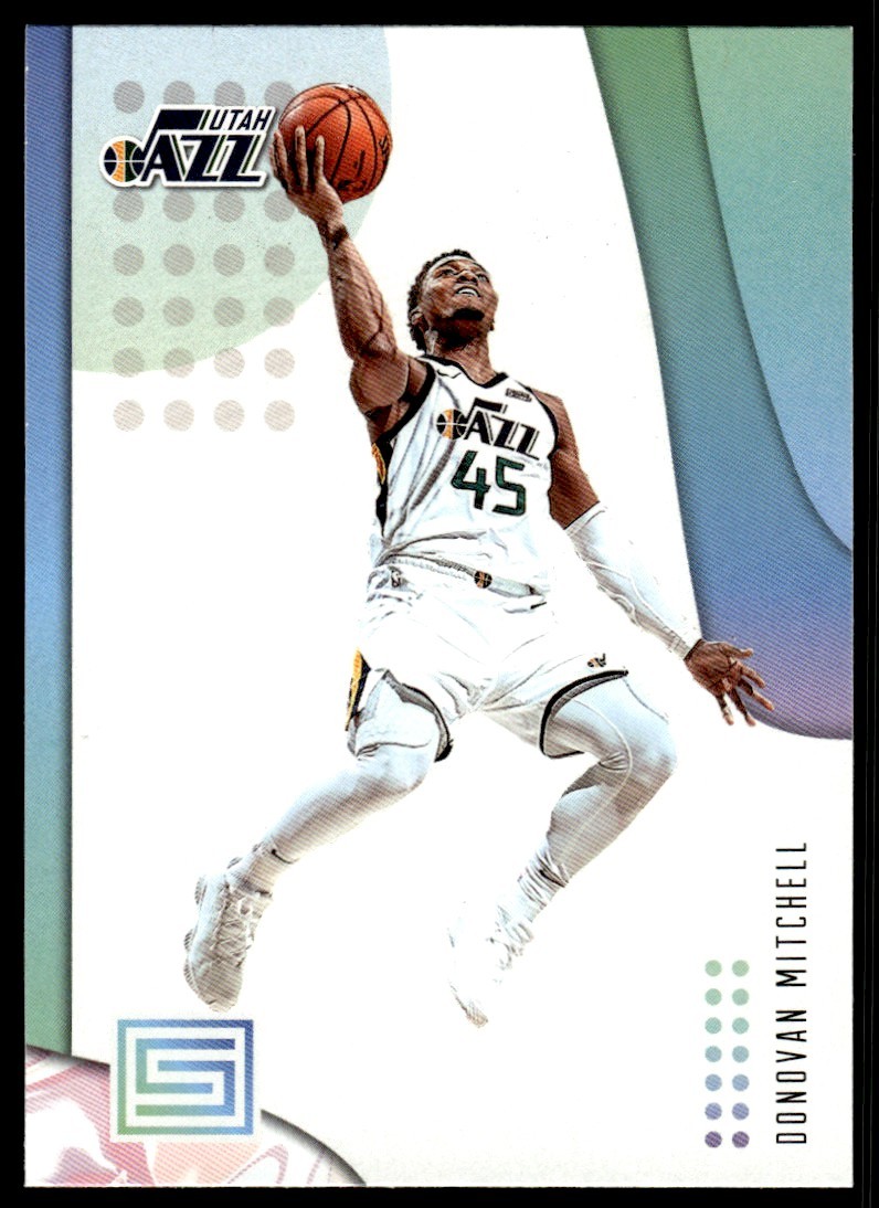 2018-19 Panini Status Donovan Mitchell Utah Jazz #62