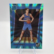 2021-22 Panini Donruss - Rated Rookie Josh Giddey #202 Holo Teal Laser (RC)