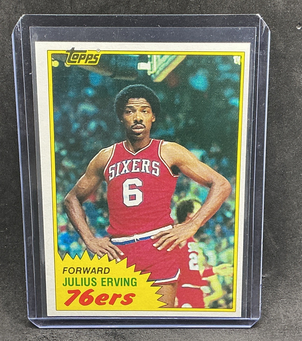 1981-82 Topps - Julius Erving #30 Philadelphia 76ers