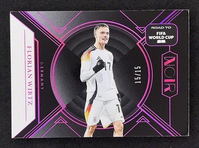 Florian Wirtz 2025-26 Panini Noir Road to FIFA World Cup /15 Germany #183