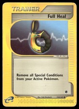 2002 Pokemon Full Heal Common Expedition Base Set 154/165 DMG on eBay