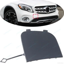 Front Bumper Tow Hook Eye Cover For 18-20 Mercedes Benz GLA X156 GLA200 
