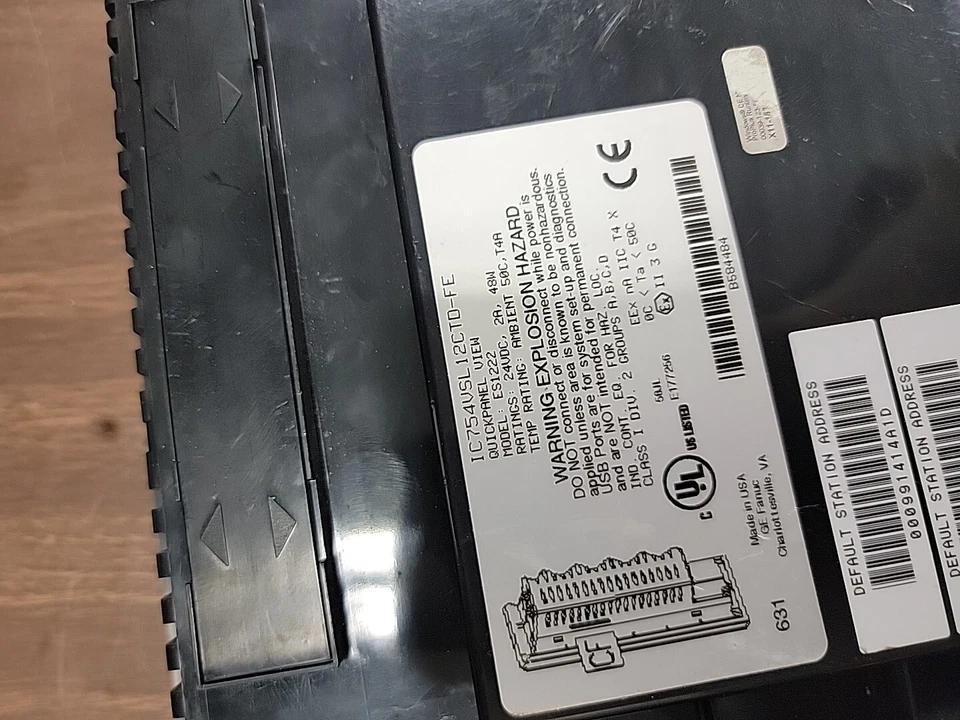 Panel de interfaz de operador de vista de panel rápido Ge Fanuc ES1222 IC754VSL12CTD-FE Foto 4 de 4