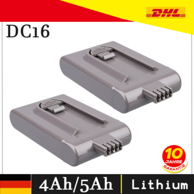 Für Dyson DC16 4,0Ah 21.6V Li-ion Batterie Akku DC16 Root 6 DC16 Pink BP01 5,0Ah