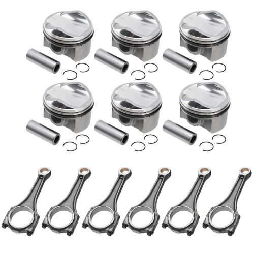 6x Con Rods & Pistons Kit &Timing Chain Kit For 3.0T VW Touareg Audi A6 A7 A8 Q5 - Picture 2 of 15